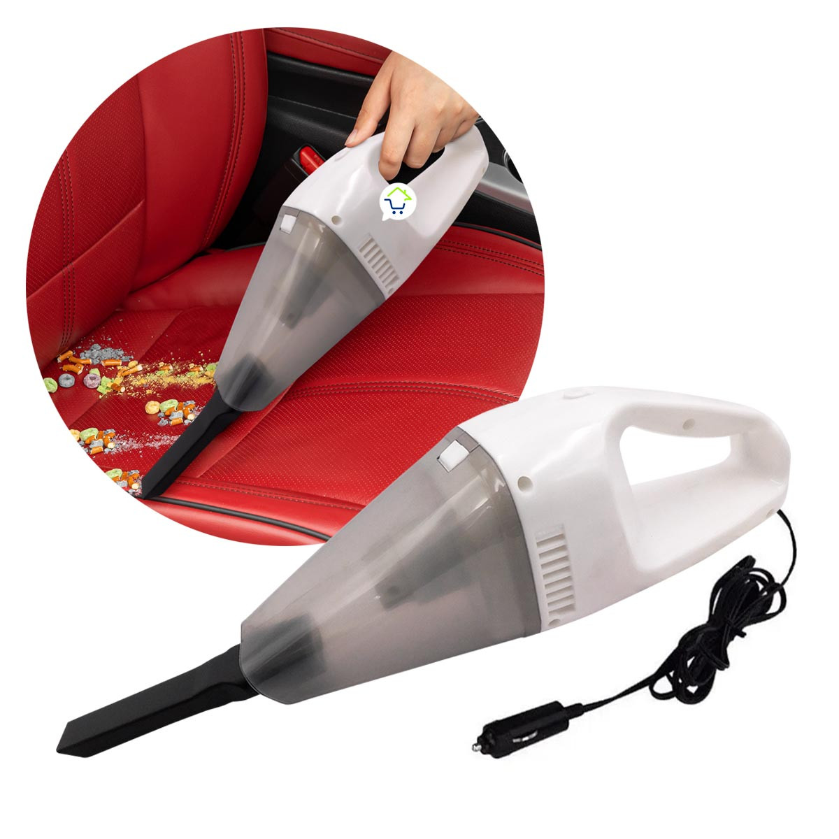 Aspiradora De Mano Para Carro ASP01